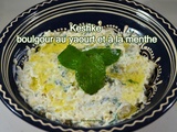 Keshke boulgour au yaourt et à la menthe