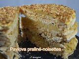 Pavlova praliné-noisettes