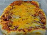 Pizza boulangère aux 3 fromages