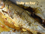 Truite au four