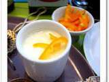 Yaourt au lait de soja aux Kumquat_金橘。豆奶優格