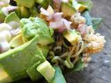 Salade Quinoa, Avocat et Graines germées