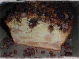 Cake Poire & Muesli Croustillant au Chocolat