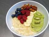 Porridge aux fruits