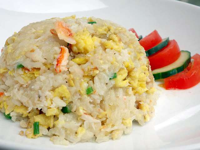 Recettes de Crabe et Riz
