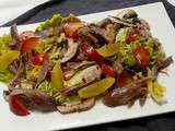 Salade de canard aux prunes - Simple & Gourmand