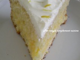 Gâteau au citron et à la chantilly