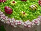 Gâteau d'anniversaire *fillette de 3 ans