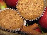 Muffin aux pommes et cannelle