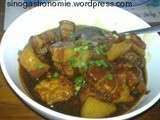 Chinoise (1) : Porc en sauce rouge (红烧肉)