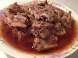Chinoise : Travers de porc aux haricots de soja fermentés (豆豉蒸排骨)