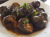 Pour le plaisir : Escargots farcis à la suzhoulaise (田螺塞肉)