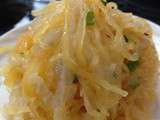 Pour le plaisir : Salade de filaments de méduse et de courge (金瓜海蜇丝)
