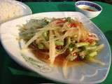 Pour le plaisir : Salade de papaye pilonnée à la laotienne