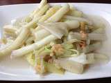 Spécial Huai’an (pour le plaisir) : Quenouilles cuites aux crevettes séchées (开洋扒蒲菜)
