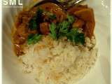 Curry Balinais et riz au gingembre