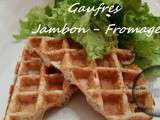 Gaufres Jambon - Fromage ( au thermomix )