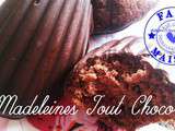 Madeleines Tout Chocolat selon Christophe Felder ( au Thermomix )