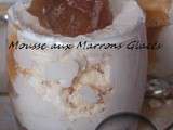 Mousse aux Marrons Glacés (Thermomix)