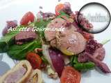 Salade Gourmande ( Foie Gras mi cuit au Thermomix )