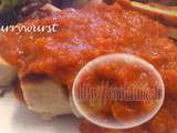 Sauce barbecue, ou CurryWurst ( au Thermomix )