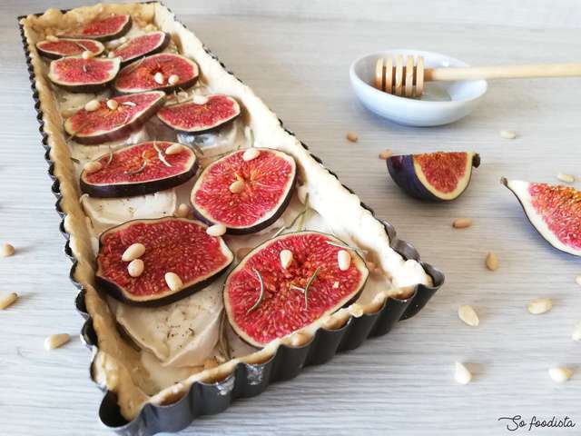 Recettes de Tarte Figues de So Foodista