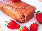 Healthy strawberries braid sans gluten ni lactose