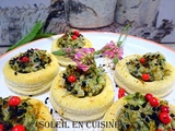 Apériquiche feuilletée à la crème tzatziki