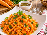 Carottes râpées vinaigrette