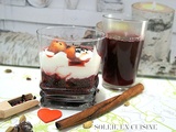 Dessert skyr chia bissap pommes poires gingembre miel épices
