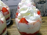Mousse aux fraises et miel