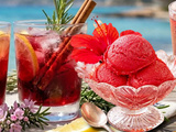 🌺 Sorbet à l’hibiscus & bissap glacé
