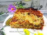 Très facile de lasagnes viande sauce tomate + mélange d'épices bio