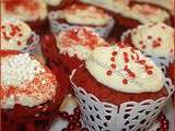 Red Velvet Cupcakes-Recette de la Saint-Valentin