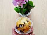 Muffins à la myrtille - Blueberry muffins