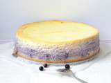 Cheesecake ricotta-myrtilles (recette sans gluten)
