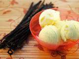 Crème glacée onctueuse à la vanille de Madagascar
