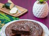 Gâteau au chocolat et à la courgette (sans beurre)