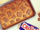 Blondies au chocolat crunch