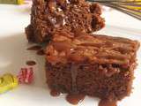 Brownie chocolat-carambars
