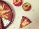 Gâteau aux pommes et à la frangipane