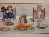 Anciens menus du Thanksgiving Day, fête nationale américaine