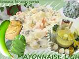 Mayonnaise régime à la biomasse de bananes vertes (Brésil)