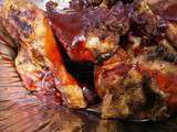 Poulet mariné, grillé à la sauce barbecue (Etats-Unis)
