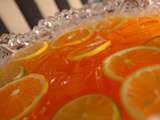 Punch au gin à la grenade et à l'orange - spécial réveillon de la Saint-Sylvestre