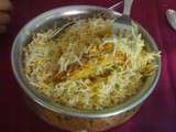 Riz basmati au poulet, hyderabadi biryani, Ramadan (Inde)