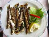 Sardines grillées, épicées au barbecue ou à la plancha (Tunisie)