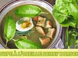 Soupe à l'oseille schav (borsch vert)