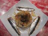 Taboulé aux anchois, câpres, ricotta, parmesan et fines herbes (Deli, Etats Unis)