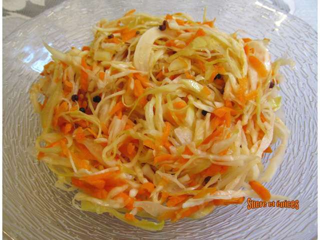 Recettes de Chou blanc et Carottes